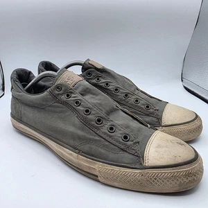 Converse x John Varvatos Mens Size 11 Nickel Gray Shoes Casual Walking 153902C - Picture 1 of 14