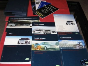 2007 Pays Rover LR3 Propriétaires Manuel OWNER'S + Navigation - Picture 1 of 1
