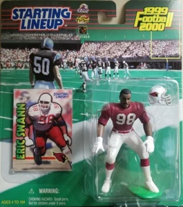 Neu 1999/2000 Eric Swann Cardinals Starting Lineup NFL SLU Kenner Hasbro versiegelt - Bild 1 von 4