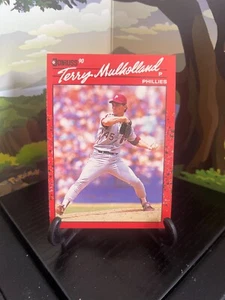 1990 Donruss Terry Mulholland #515 Baseball Card - Picture 1 of 3