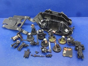 Rhino - beschädigt + Marines Reste der Black Templars - Bild 1 von 4