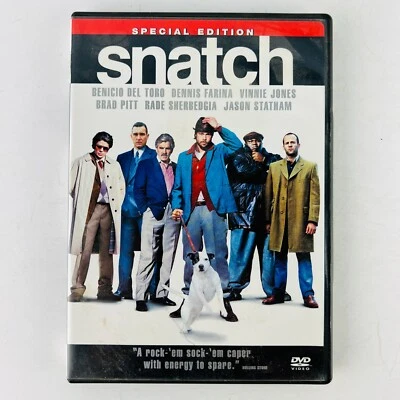 Snatch Special Edition DVD Brad Pitt, Benicio del Toro - Image 1 of 2