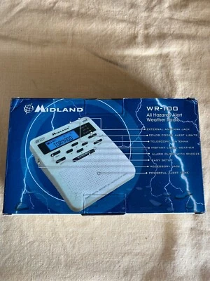 Midland Weather Alert Radio WR100 with S.A.M.E Technology/Local Alerts  - Image 1 of 4