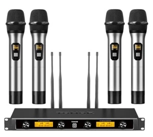 TONOR TW-840 Four Wireless Microphones - Picture 1 of 10