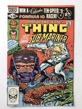 Marvel Two-In-One #81 The Thing & Sub-Mariner MODOK Marvel Bronze