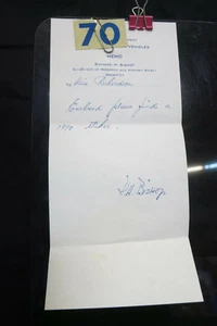 Etiqueta y carta originales de renovación de Rhode Island 1970 para películas de 20th Century Fox - Imagen 1 de 2