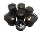 LOT of 7 Vintage 35 mm Manual SLR Camera Lenses, Untested, SOLD AS-IS7