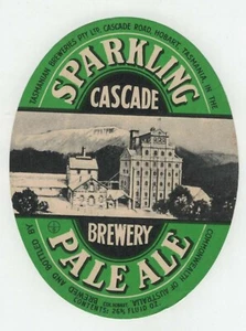 Seltenes Bieretikett Altes Label Cascade Pale Ale Tassie, Australia, Down under - Bild 1 von 2