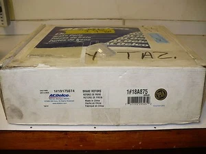 1 pc. AC Delco OEM 19175074 Brake Rotor, New - Picture 1 of 1