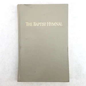 THE BAPTIST HYMNAL Hymn Book 1991 With Music Notes Convention Press Grey HB - Imagen 1 de 10