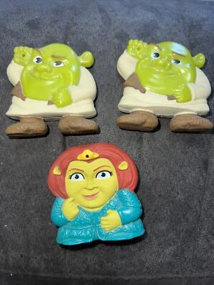 LOTE DreamWorks Shrek + Fiona Forever After Squirters General Mills 2010 Foto 1 de 3