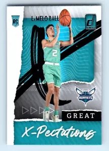 2020-21 Panini Donruss - Great X-Pectations LaMelo Ball #3 (RC) - Picture 1 of 2