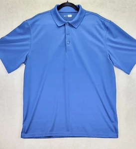 Corner Stone Short Sleeve Polo Mens Size XL Blue - Picture 1 of 18
