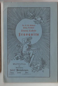 Frasquita Operette Willner Lehar Reichert 1922 - Bild 1 von 1