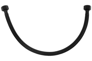 3/8 x 3/8 Inch Black Flexible Connector For Taps Toilets - Picture 1 of 5