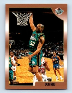 1998-99 Topps Don Reid Detroit Pistons #181 - Picture 1 of 2