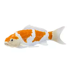Modellino statuina Mojo OCHIBA SHIGURE KOI CARP da collezione pet fish - Foto 1 di 16