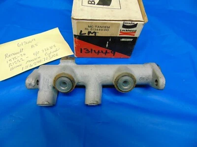RENAULT 5 R5 R1222 1972-76 NEW BRAKE MASTER CYLINDER   OE BENDIX MAITRE CYLINDRE - Image 1 of 4