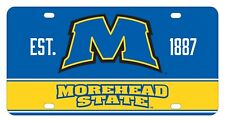 Morehead State MSU Eagles Full Color Team Logo Metal License Plate