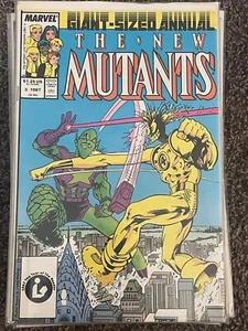 New Mutants Annual #3 (1987 Marvel) The Impossible Man - Picture 1 of 10