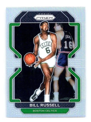 Bill Russell 2021-22 Panini Prizm #254 Silver Prizm - Image 1 of 2