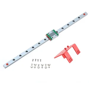Kit de guía de riel lineal Ender 3 eje X MGN12C con soporte de montaje de placa fija TDW - Imagen 1 de 8