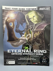 Eternal Ring Official Strategy Guide by Brady Games PS2 (2000, Paperback) - Picture 1 of 4