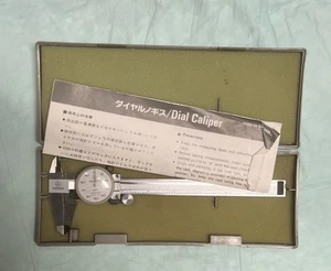 ****Mitutoyo No. 505-637 Dial Caliper W/Plastic Case**** - Picture 1 of 10
