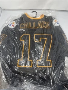 Nike Pittsburgh Steelers Mike Wallace #17 Men’s Large On Field Authentic Jersey - Picture 1 of 4