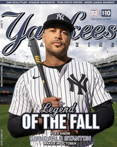 New York Yankees Magazine October 2025 AL Wild Card Series Giancarlo Stanton - Picture 1 of 10