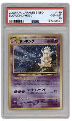 SLOWKING NEO GENESIS POKEMON JAPANESE #199 PSA 10 2000 - Image 1 of 2