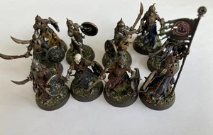 AoS Deathrattle Skeleton Warriors Nicely Painted (Swords) Soulblight Gravelords - Picture 1 of 9