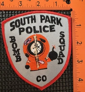Novelty South Park Police Bomb Squad Patch Cartoon Kenny - Picture 1 of 2