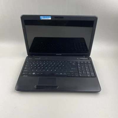 Toshiba Satellite C650 Core i3-2310M 2.10GHz 4GB RAM 15.6" No Battery/HDD/OS - Image 1 of 4