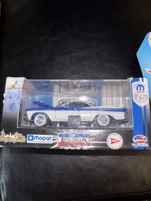M2 1/64 Scale 1957 Dodge Royal Lancer MP02 White / Blue 1 of 5,000 (New) - Image 1 of 2