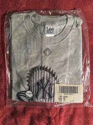Camiseta Lee NY Yankees 2000 Subway Series Champions Talla XL * NUEVA en BOLSO ORIGINAL * Foto 1 de 4