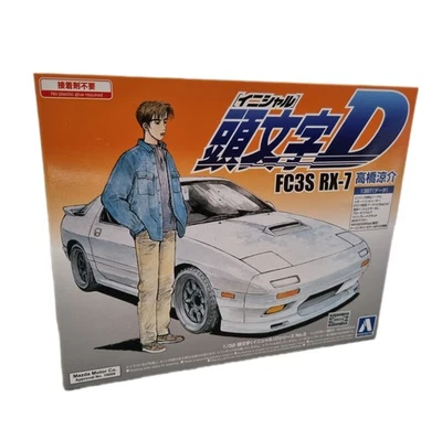 New Initial D MAZDA FC3S RX-7 Takahashi 1/32 Aoshima Model Kit Japan Car JDM - Image 1 of 4