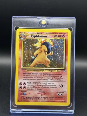Typhlosion 17/111 Neo Genesis Holo Foto 1 de 2