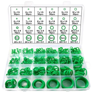 480 Pezzi 24 Misure O-Ring Assortimento Kit, Silicone Guarnizione O-Ring Kit, O  - Foto 1 di 12