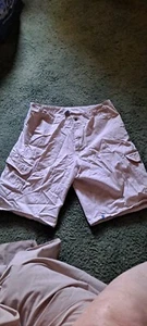 Op Mens Shorts Cream Sz 34 - Picture 1 of 6