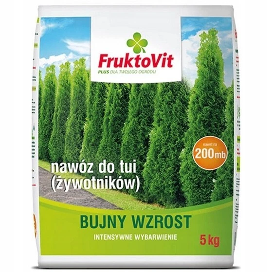 VITAX Thuja (thuja) fertilizer 5kg FruktoVit Plus biopon