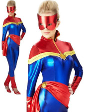 Capitán Marvel Disfraz para Mujer Día Del Libro Cómic Adultos Superhéroe Disfraz
