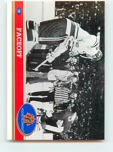 1991 Future Trends Canada ’72 #12 Faceoff Very Good - Picture 1 of 2
