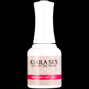 KiaraSky - Rub On Non Wipe Top Coat 0.5oz Chrome Top Coat - Picture 1 of 1