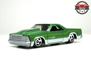 Chevy El Camino SS 1980 deportivo verde escala 1:64 modelo de coleccionista coche fundido a presión - Imagen 1 de 8