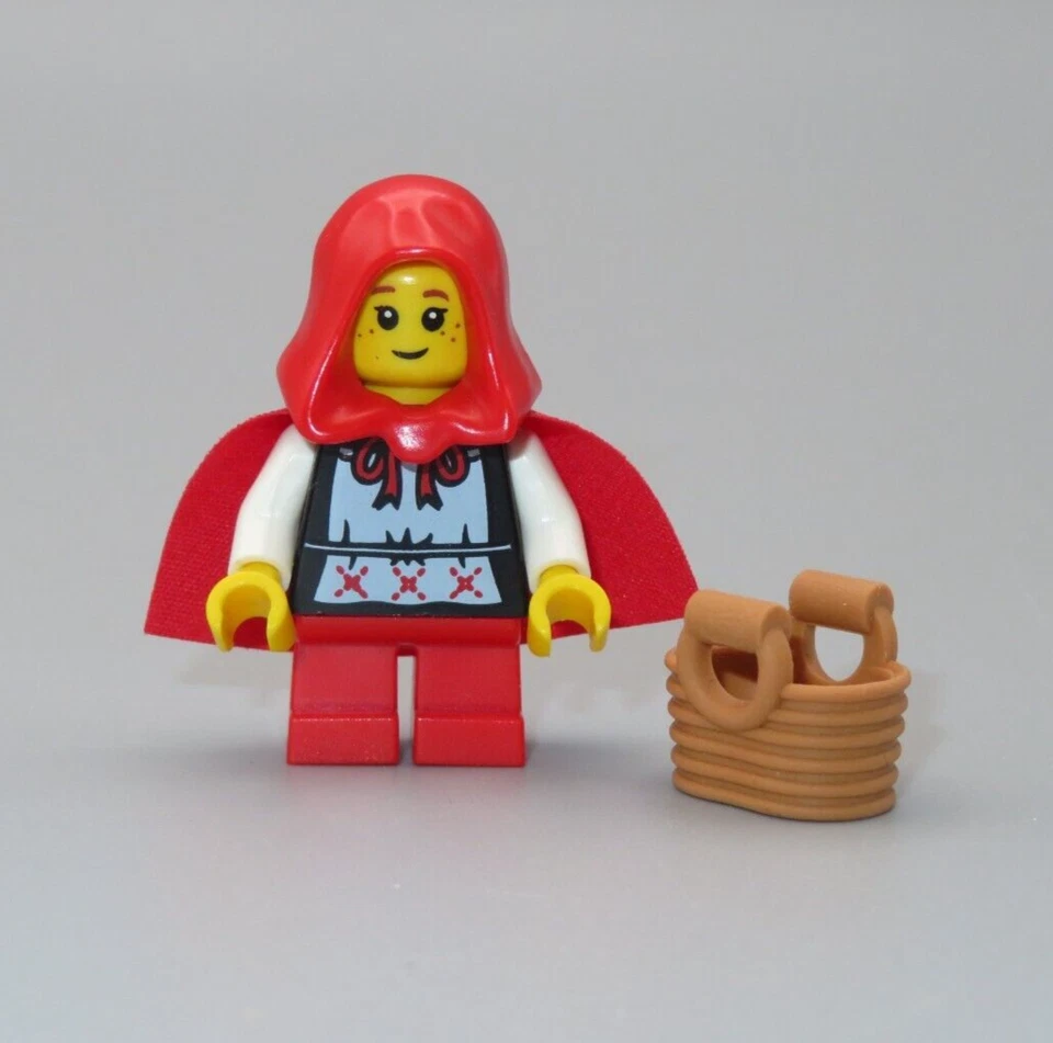 LEGO бабушка посетитель маленький красный шапочка минифигурка CMF коллекционная серия 7 - Изображение 1 из 1