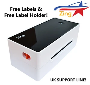 Zing® Direct Thermal Label Printer Heavy-Duty Monochrome Auto Portable 150mm 4x6 - Picture 1 of 5