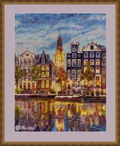 Merejka Counted Cross Stitch Kit Amsterdam K-232 - Picture 1 of 7