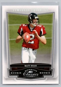 2008 Donruss Classics Matt Ryan Timeless Tributes Silver #/100 #166 - Picture 1 of 2