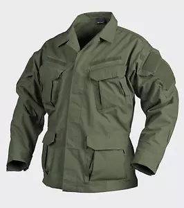 HELIKON TEX SPECIAL FORCES SFU NEXT Army Combat Tactical Jacke olive Green Small - Picture 1 of 2